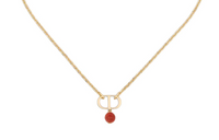DIOR Metal Necklaces Women's Gold