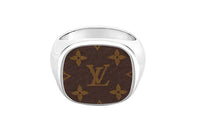 LOUIS VUITTON MONOGRAM LOCK SIGNET Rings Men