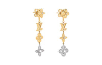 LOUIS VUITTON Earrings Women's Gold