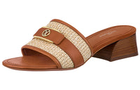 LOUIS VUITTON Lock It Stylish Sandal Women's Brown