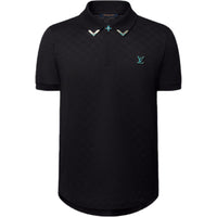 LOUIS VUITTON FW24 Polo Shirt Men's Black