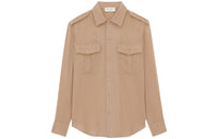 SAINT LAURENT Buttoned Long Sleeved Shirt