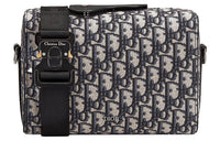 DIOR Lingot Cow Leather Messenger Bag, Shoulder Bag, Crossbody Bag Men's