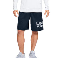 Under Armour Tech Wordmark Shorts 'Navy' 1351653-408
