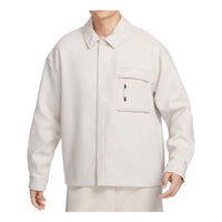 Nike Sportswear Tech Wool Shirt 'Grey' HF0133-104