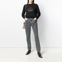 SAINT LAURENT Sweatshirts Women's Black