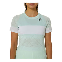 (WMNS) ASICS Game T-shirt 'Pale Blue' 2042A301-409