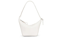 LOEWE Hammock Hobo Cow Leather Hobo Bag, Handbag, Shoulder Bag Mini Women's White