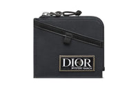 DIOR Mystery Rsnch Collaboration Nylon Coin Purse Card Holder, Wallet Men's Black
