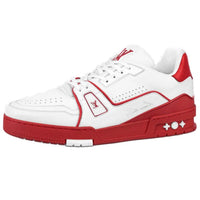 LOUIS VUITTON Lv Trainers 'White With Red'