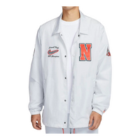 Nike Authentics Jacket 'White Orange' HJ6904-025