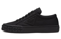 PRADA Wheel Re-Nylon Stylish Skateboarding Shoes Women's Black