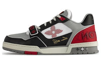 LOUIS VUITTON Lolv Trainer Strap On Black Grey Red