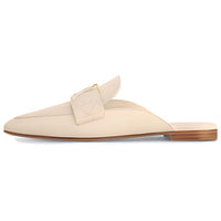 LOUIS VUITTON Capri Quiet Wrap-toe Slippers Women's White