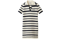 MIU MIU Stripe pattern Crochet Minidress
