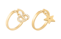 DIOR Rings Women's Gold