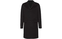 PRADA Coats Men Black