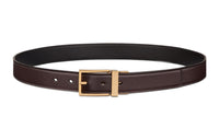 DIOR Cow Leather Belts Men's Width 3cm