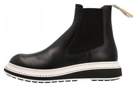 LOEWE Short Chelsea Boots Men's Black