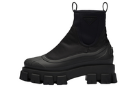 PRADA Short Chelsea Boots 6cm Men's Black