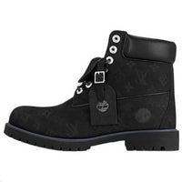 Timberland x LOUIS VUITTON Ankle-Length Martin Boot Unisex Black