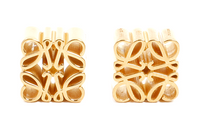 LOEWE Anagram Stud Earrings
