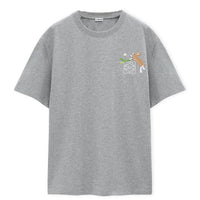LOEWE x Suna Fujita SS25 T-Shirt Men's Gray