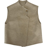 HERMES Vests Women's Beige
