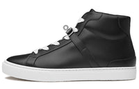 HERMES Daydream Skateboard Shoes Men High-Top Black