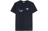 DIOR Drop Shoulder Sleeve T Shirt Men's Black