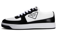 PRADA Low-Top Skateboard Shoes Women's Black White