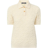 LOUIS VUITTON Monogram Toweling Polo Top