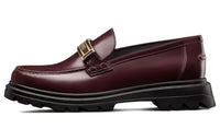 DIOR Code Women's Casual Shoes Women's Burgundy