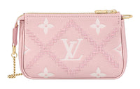 LOUIS VUITTON Mini Pochette Accessoires Pink