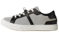 HERMES Kelly Low-Top Stylish Skateboarding Shoes Women's Gray Black