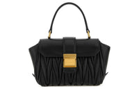 MIU MIU Lambskin Shoulder Bag, Crossbody Bag, Handbag Women's Black