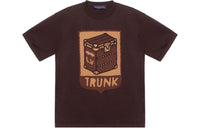 LOUIS VUITTON Short Sleeved Cotton Intarsia Crewneck