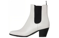 CELINE SAINT GERMAIN DES PRES Short Chelsea Boots 5.5cm Women's White