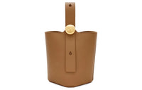 LOEWE Soft Cow Leather Bucket Bag, Shoulder Bag, Crossbody Bag, Handbag Mini Women's Brown