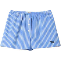 MIU MIU Casual Shorts Women's Sapphire Blue