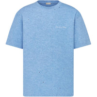 DIOR T-Shirts Men Blue