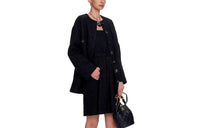 CHANEL SS21 Sleeveless Dress Women's Black