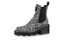 LOUIS VUITTON Beaubourg Ankle Chelsea Boots 'Black' Women's