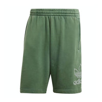 adidas Adicolor Outline Trefoil Shorts 'Green' IR8004