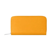 LOUIS VUITTON Zippy Epi Leather Wallet Women's Yellow