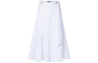 LOUIS VUITTON Summer Stardust SS22 Casual Long Skirt Women's White