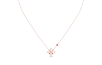 LOUIS VUITTON 18K Gold Necklaces Women's Rose Gold