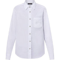 LOUIS VUITTON Embroidered Long-Sleeved Cotton Shirt