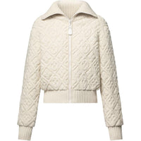LOUIS VUITTON Shearling-Effect Monogram Jacket