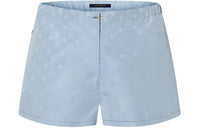 LOUIS VUITTON Monogram Print Jogging Shorts